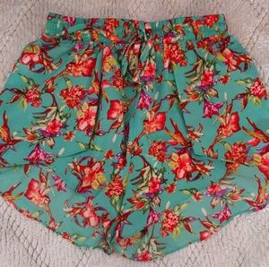 LF floral shorts